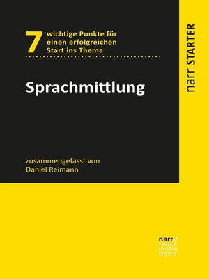 cover image of Sprachmittlung